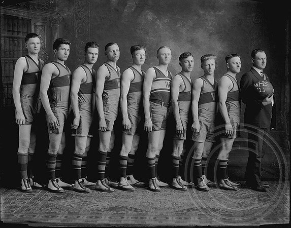 1921 Wahoo High School Basketball team