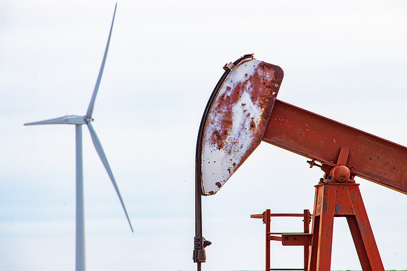 Windmill and Pumpjack