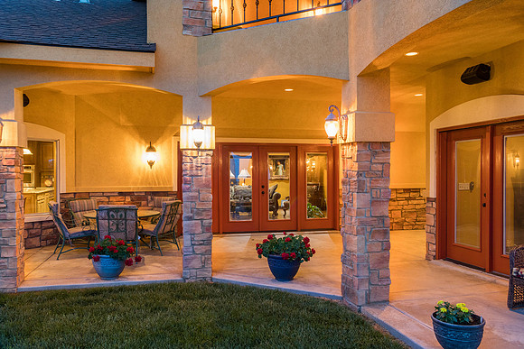Patio at Dusk