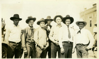 Cowboys during Buckaroo Days, Wahoo Nebraska, 1934
