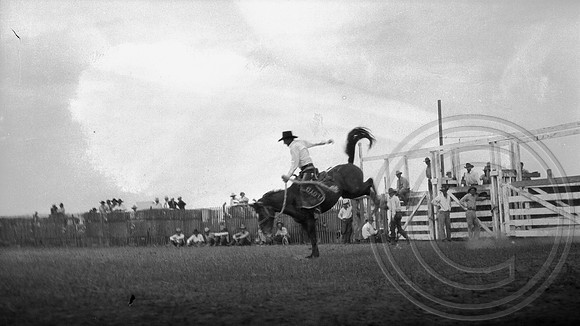 Bareback Rider, Buckaroo Days, Wahoo Nebraska, 1934